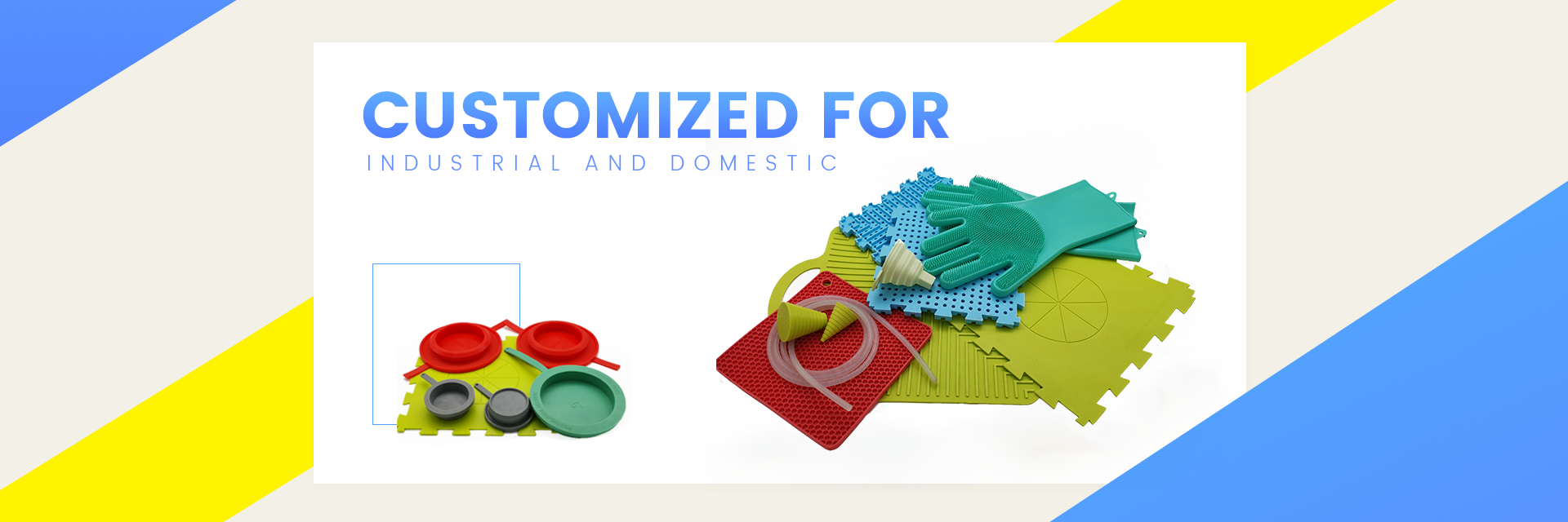 Customized silicone products